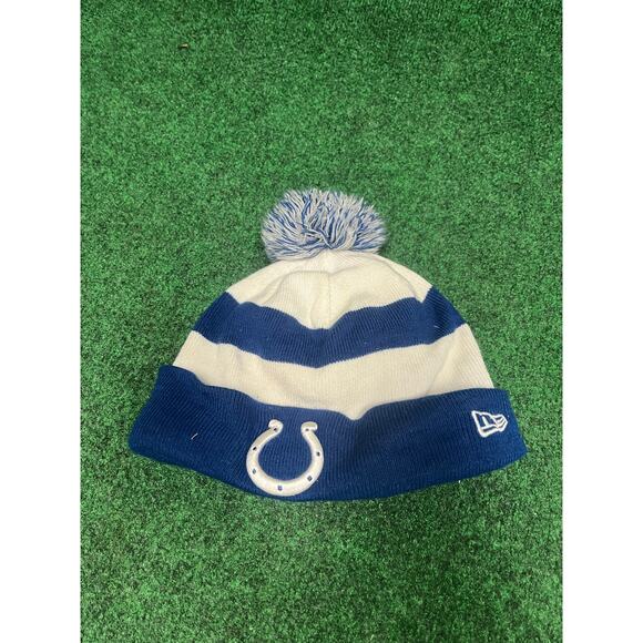 Indianapolis Colts NFL Beanie Hat Toque with Pom Pom Unisex - Picture 1 of 2